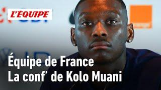 Équipe de France - Randal Kolo Muani : "Quand le premier but viendra, ça défilera"