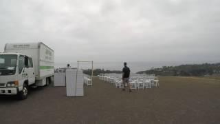 Santa Barbara Wedding Ceremony Timelapse