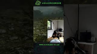 Skyrim VR Swimming | SilverCord-VR Treadmill | Walking in virtual reality #Shorts