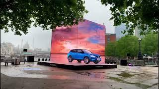 All-New Nissan Qashqai: 3D spectacle on London Southbank