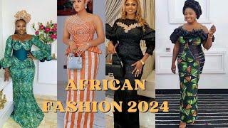 Beautiful African Fashion Dresses 2024 || Delectable & Adorable Styles in #Ankara And #Lace Prints