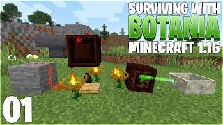 Surviving With Botania 1.16 :: E01 - Getting Started & Endoflame Mana Generation