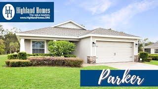 Parker home plan by Highland Homes - Florida New Homes for Sale