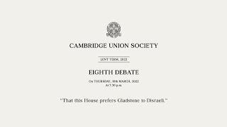 This House prefers Gladstone to Disraeli | Cambridge Union