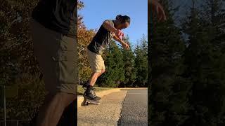 Learning BS Smith #curb Stall (#skateboardprogression #shorts)