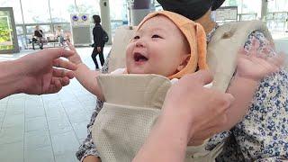 [ENG]밖에서 아빠 본 아기 반응 | 이래서 딸바보가 되는 건가요? Adorable Babies Reacting ToDad Coming Home