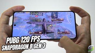 Xiaomi 14 Test game PUBG Mobile 120 FPS Update | Snapdragon 8 Gen 3