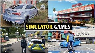 TOP 5 NEW SIMULATOR GAMES FOR ANDROID || BEST SIMULATOR GAMES 2024