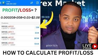 How To Calculate Your Own Take Profit, Stop Loss And Lot Size | Forex Trader TIPS IN KENYA 