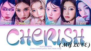 [KARAOKE]ILLIT "Cherish (My Love)" (6 Members) Lyrics|You As A Member