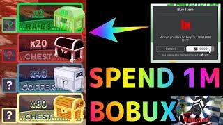 【ROBLOX BOXING LEAGUE】Spend 1,000,000 Bobux to STARTER PACKS！