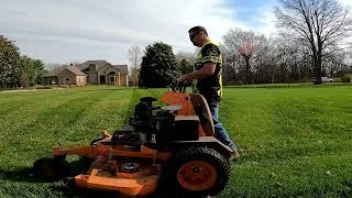 Spring mowing season has begun