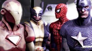 Marvel: Ultimate Alliance 2 - All Cut Scenes [CIVIL WAR] [FULL] [MOVIE]