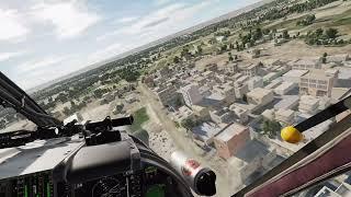 Kiowa OH-58 Lashkar Gah to Garmsir Afghanistan DCS Map first Look 4K