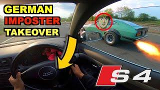 THE AUDI S4 PRANKS THE CRAZIEST JAP CARSHOW *JAPSHOW 2024*