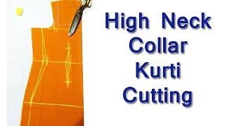 High Neck Collar Kurti / Kameez cutting with Useful Tips | New Kriti Boutique