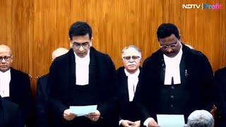 Justice Prasanna B Varale Takes Oath As Supreme Court Judge; CJI Chandrachud Administers Oath