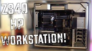 Ultimate HP Z840 44-Core 88-Thread 4K 3D Editing CAD Workstation!