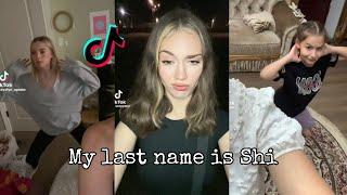 My last name is Shi ( 我姓石 - Wo xing shi ) ~ Tiktok Compilation