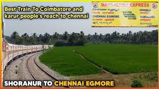 Chennai Egmore Express Travel Vlog | Shoranur To Chennai Egmore | yasick Vlogs #travelvlog #kerala