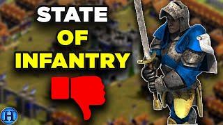 The Unfortunate State of Infantry In AoE2