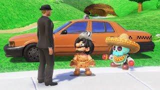 Super Mario Odyssey - Desert Wanderer & Taxi Driver Quest (All Locations)