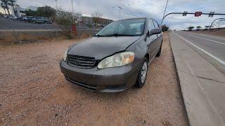 2003 al 2008 toyota corolla v4 corriendo en el frewey ya. no quiso acelerar perdió fuerzas solucio