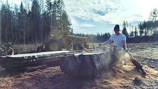 Large Elm - Chainsaw Milling with the Alaskan Mill