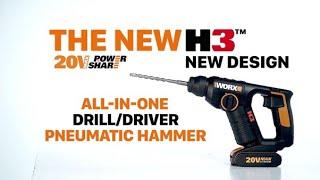 The WORX WX394 Cordless Rotary Hammer