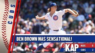 REKAP: ️ Chicago Cubs 2-0 win over Cincinnati Reds. ‘Ben Brown was simply sensational!’