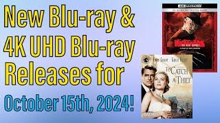 New Blu-ray & 4K UHD Blu-ray Releases for October 15th, 2024!