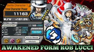 EXTREME AWAKENED FORM ROB LUCCI GAMEPLAY | ONE PIECE BOUNTY RUSH | OPBR