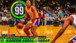 How To Make Kareem Abdul-Jabbar EXACT Build *NBA 2K25*