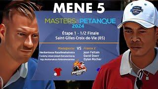 MASTERS DE PÉTANQUE 2024  - Mène 5 - Étape 1 - Madagascar VS France