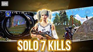 Intense last zone fights in practice scrims | Solo 7 kills  | WWCD