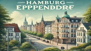 Hamburg Eppendorf, Germany  2024 WALKING TOUR | 4k 60fps HDR |