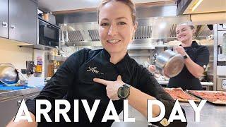 Super Yacht Guest Arrival Day (as a chef on MY Loon)