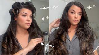 90s BLOWOUT WITH A CURLING IRON | Irresistible Me Hair
