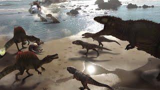 Carcharodontosaurus The Pack