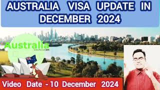 Australia Tourist Visa Update in December 2024 | Australia Visa Apply From Abroad | Australia Visa