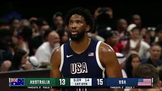 USA vs Australia - Olympics Paris 2024 | Men Basketball Full Game