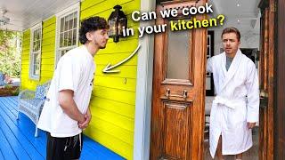 I Asked YouTubers to Cook Them Dinner in THEIR Kitchen