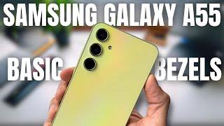 Samsung Galaxy A55 Review - Decent…But Man Those Bezels!