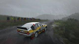 Delightful symphony of Audi Sport Quattro "KW" 2.1 Turbo engine ¦| Dirt Rally