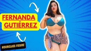 Fernanda Gutiérrez | Modèle glamour taille plus | Mannequin sinueuse | Biographie