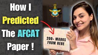 Clear AFCAT 2 2024 Exam - Self Study Timetable & Preparation Strategy by Vaishalli (AIR 26)