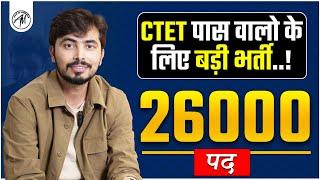 Jharkhand Teacher Vacancy 2023 | 26000 पद  CTET पास वालो के लिए बड़ी भर्ती  by Rohit Vaidwan Sir