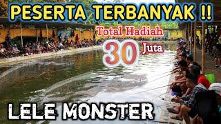 Lomba Mancing Ikan Lele MONSTER, Senar PUTUS semua | Kolam Pemancingan KALASANDEK