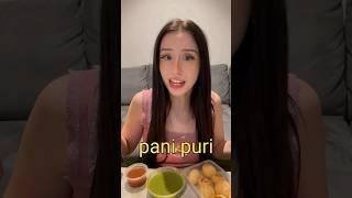 Aussie White Girl Tries INDIAN FOOD! #shorts