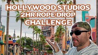 Disney Showdown: Chase takes on the 2 hr ROPE DROP Challenge at Hollywood Studios